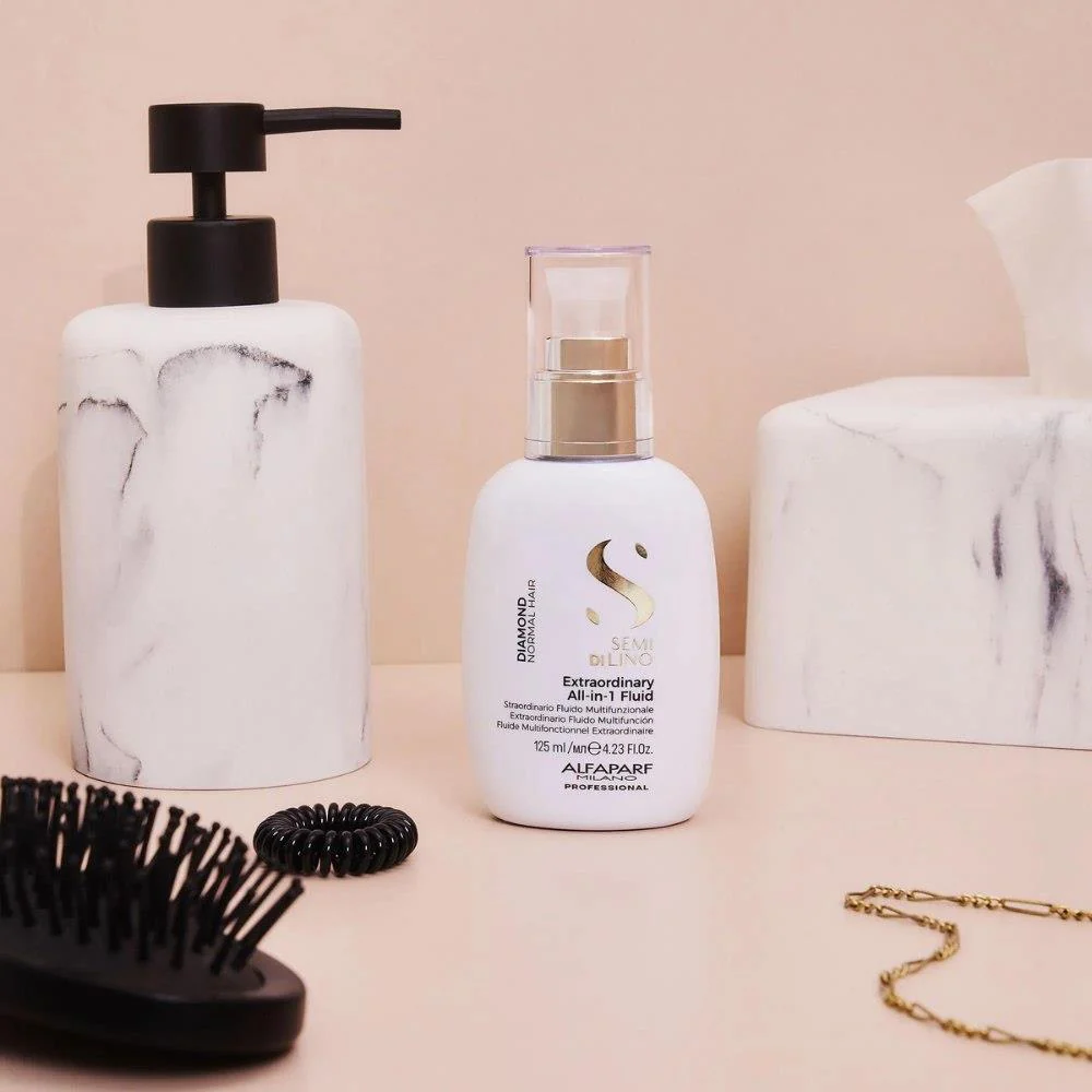 Alfaparf Semi Di Lino Diamond Extraordinary All-In-1 Fluid 125ml - Image 3