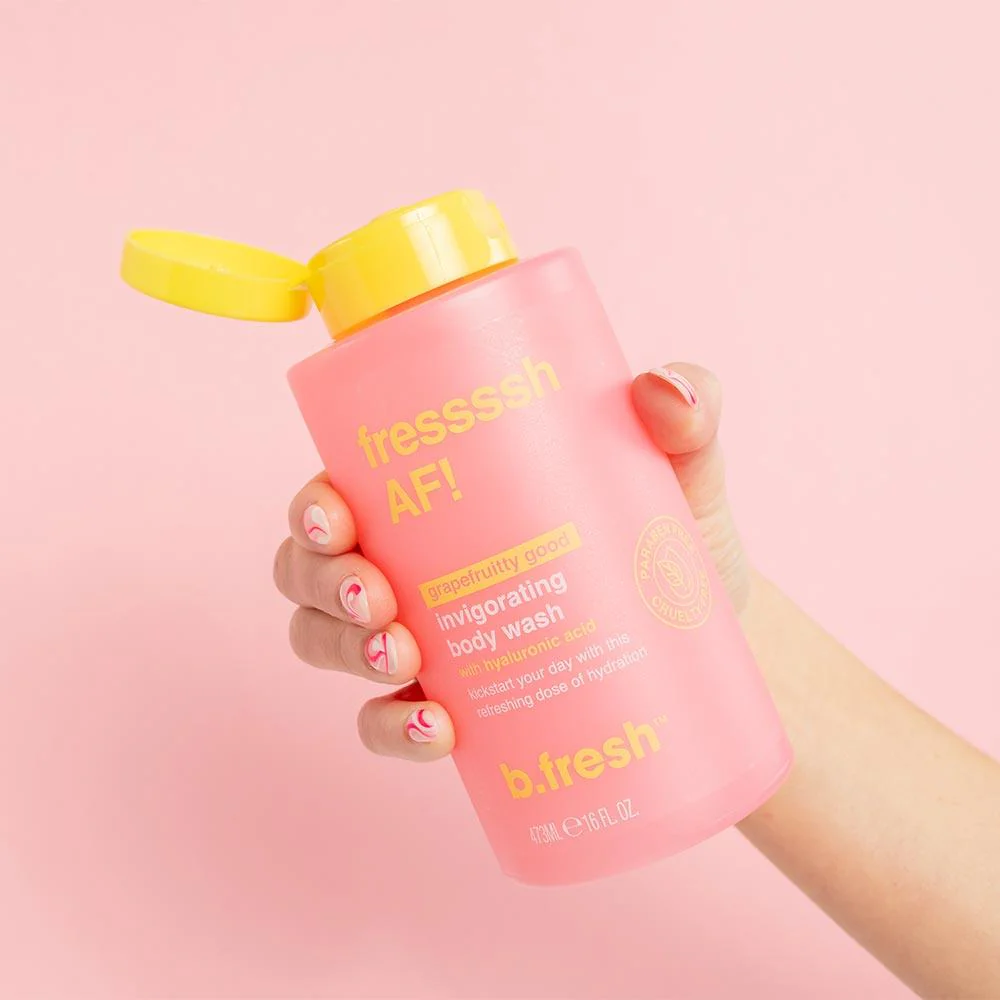 B.Fresh Fressssh AF! - Invigorating Body Wash 473ml - Image 2