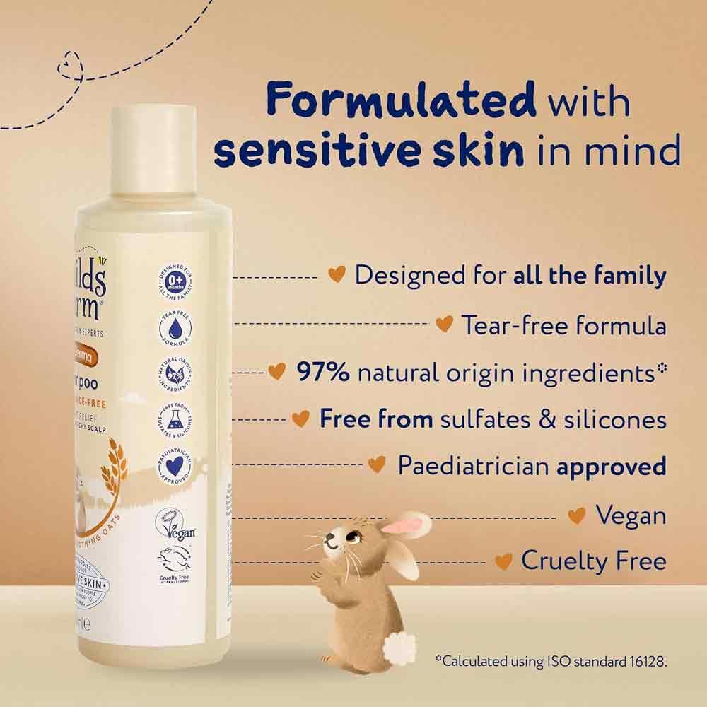 Childs Farm OatDerma Fragrance Free Shampoo 250ml - Image 8