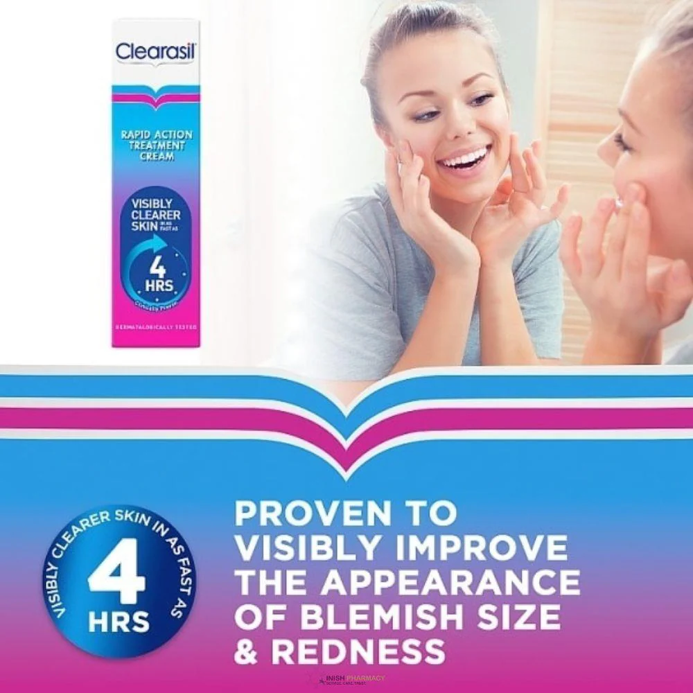 Clearasil Rapid Action Treatment Cream 25ml - Image 3