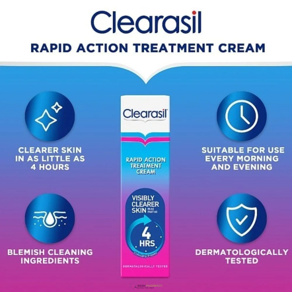 Clearasil Rapid Action Treatment Cream 25ml - Image 5