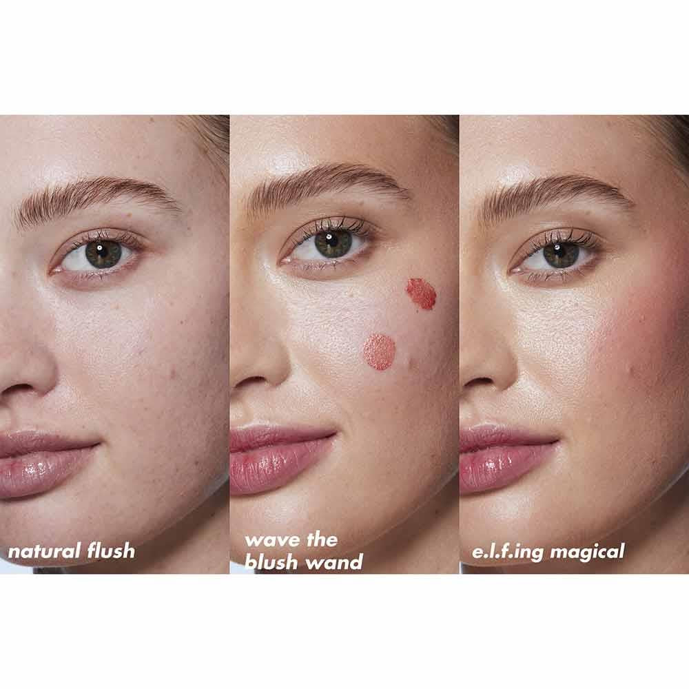 e.l.f. Halo Glow Blush Beauty Wand Berry Radiant - Image 4