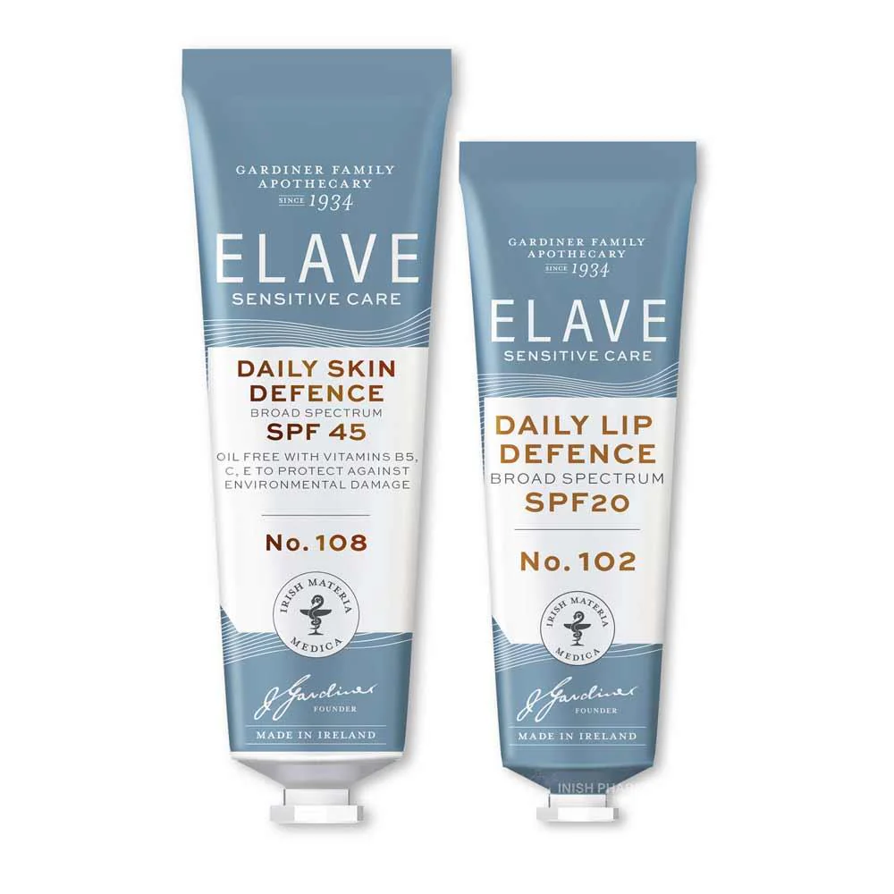 Elave Sensitive Face & Lip SPF Essentials 15ml & 50ml