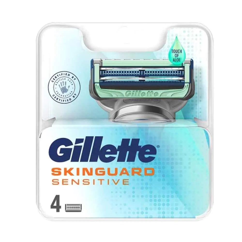 Gillette SkinGuard Sensitive Blades 4 Pack