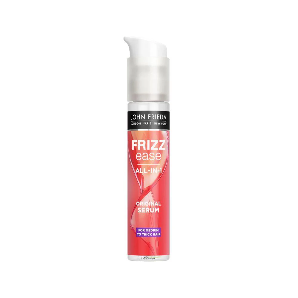 John Frieda Frizz Ease All In One Original Serum For Medium To Thick Hair 50ml - Image 2