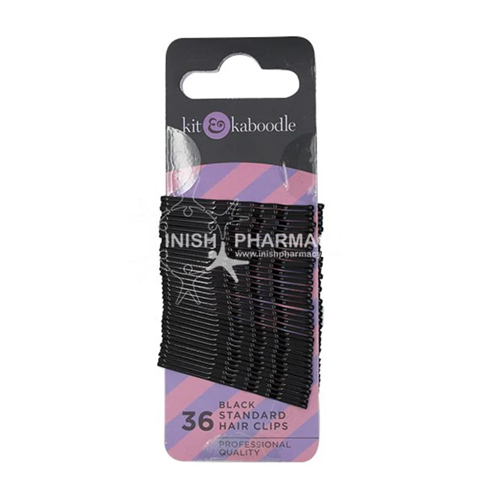 Kit & Kaboodle Black Standard Clips 36 Pack