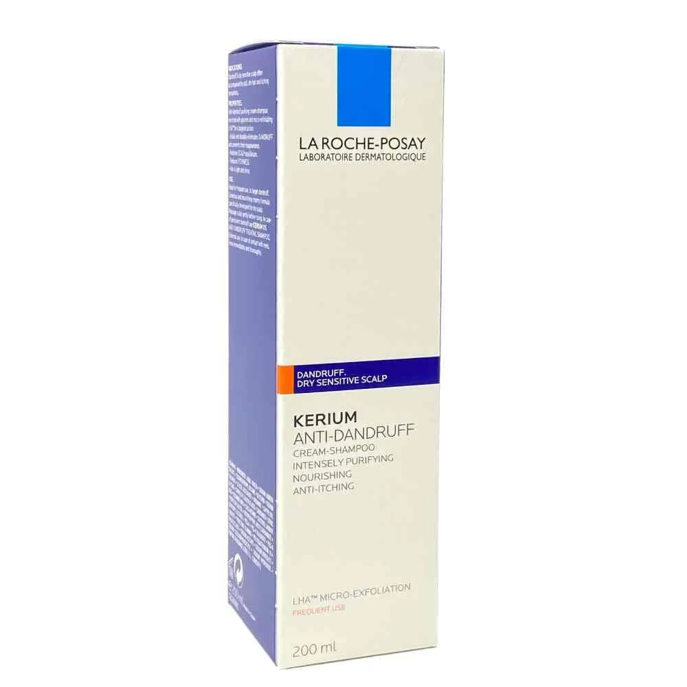 La Roche Posay Kerium Dry Scalp Anti Dandruff Shampoo 200ml - Image 2