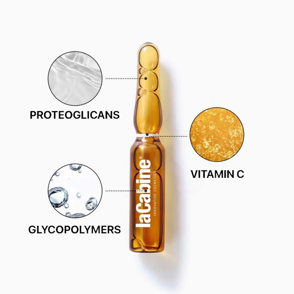 LaCabine Vitamin C Ampoule - Brighten & Moisturise 10 x 2ml - Image 2