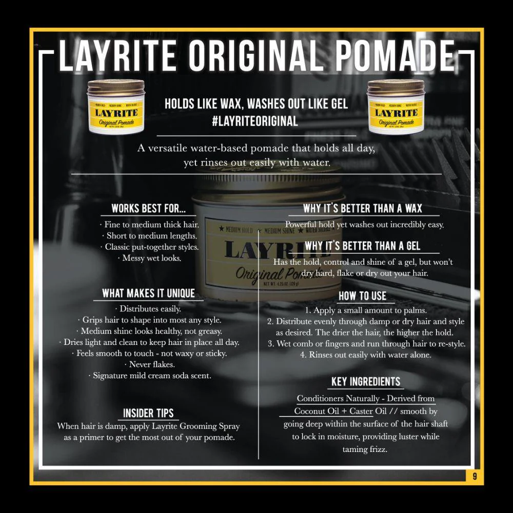 Layrite Original Pomade 120g - Image 4
