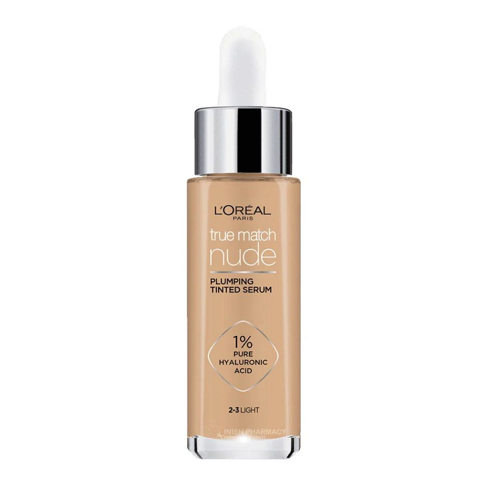 L'Oreal True Match Nude Plumping Tinted Serum 5-6 Medium Tan - Image 10