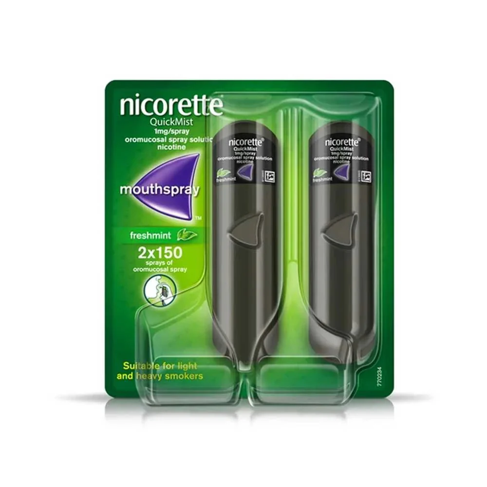 Nicorette QuickMist Freshmint 1mg/Spray - Image 2