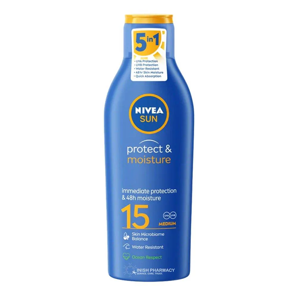 Nivea Sun Protect & Moisture Lotion SPF15 200ml