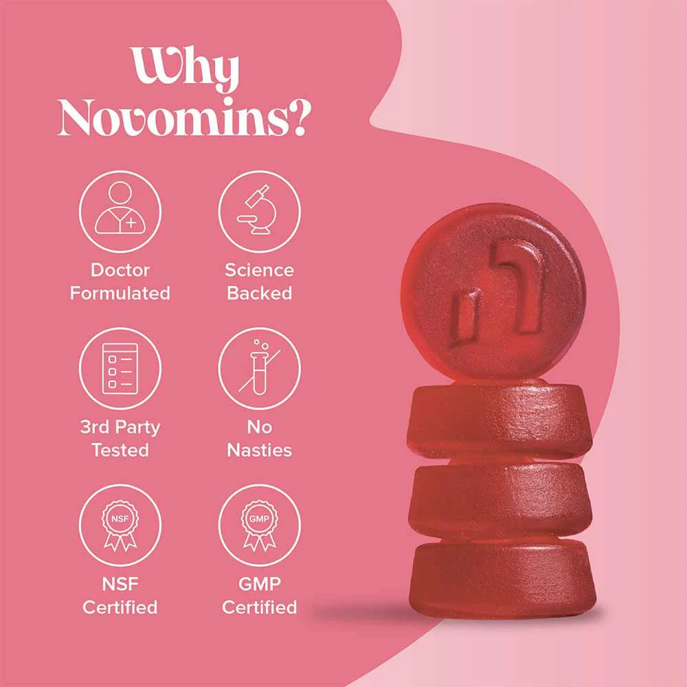 Novomins Nutrition Biotin Gummies 60 Pack - Image 8