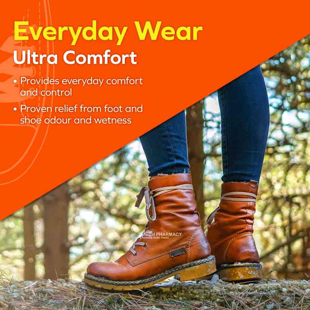Odor-Eaters Ultra Comfort Insoles Everyday Wear - Image 3