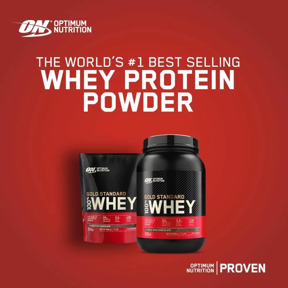 Optimum Nutrition Gold Standard 100% Whey Strawberry 900g - Image 2