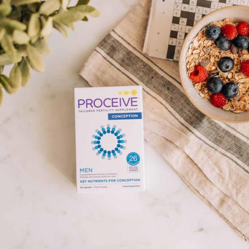 Proceive Men Advanced Fertility Supplement 60 capsules - Image 2