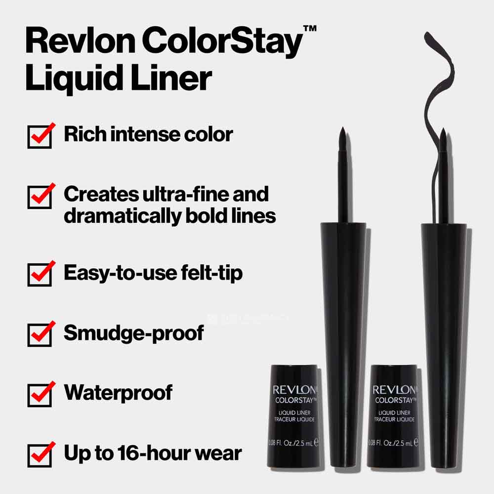 Revlon ColorStay Liquid Liner Brown - Image 3