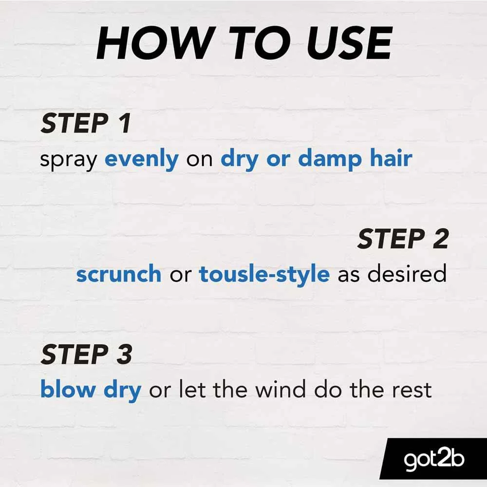 Schwarzkopf Got2b Beach Matt Texturizing Salt Spray 200ml - Image 3