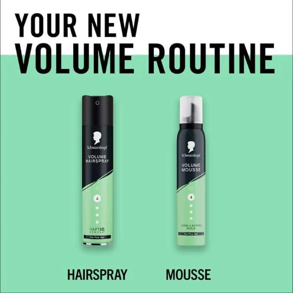 Schwarzkopf Volume Hairspray For Fine Hair 250ml - Image 5