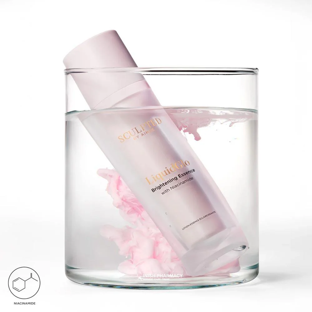 Sculpted by Aimee LiquidGlo Brightening Essence with Niacinamide 100ml - Image 5