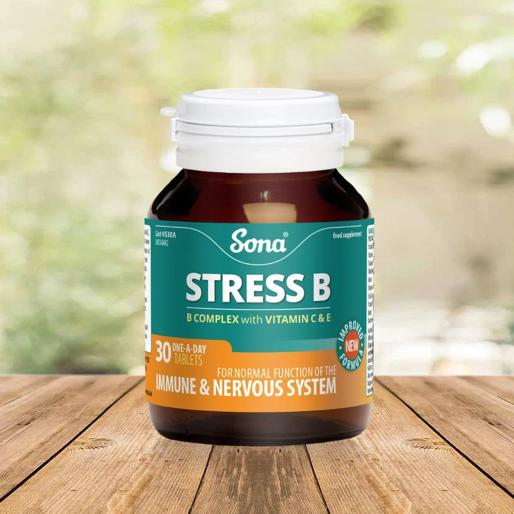 Sona Stress B Complex with C and E 30 Tablets - Image 3