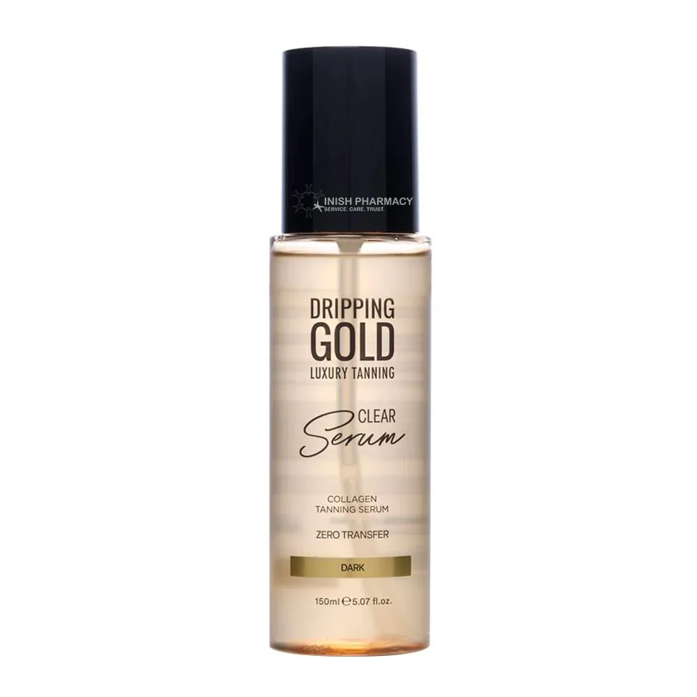 SOSU Dripping Gold Luxury Tanning Clear Serum Dark 150ml