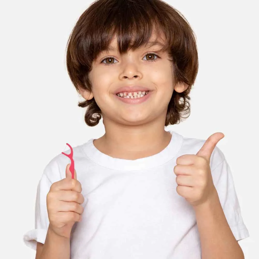 Spotlight Oral Care Floss Picks For Children 50 Pack - Image 2
