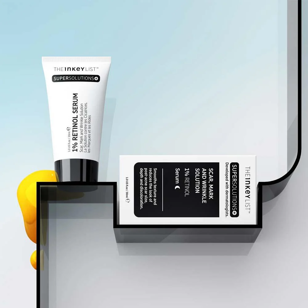 The Inkey List Super Solutions Scar Mark & Wrinkle Solution 1% Retinol 30ml - Image 2