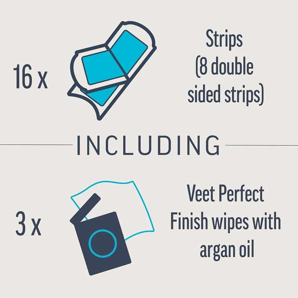 Veet Expert Wax Strips For Legs Sensitive 40 Pack - Image 4
