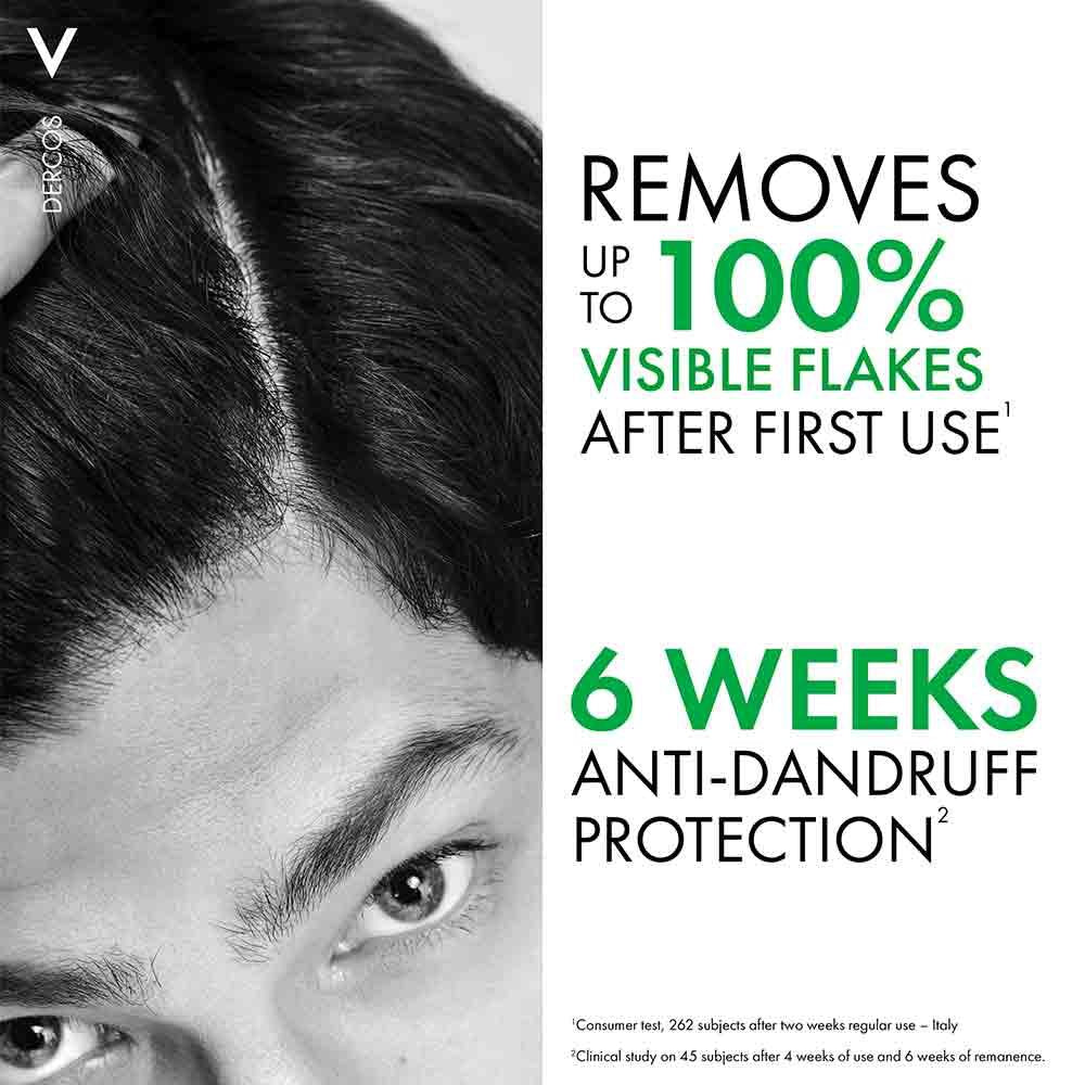 Vichy Dercos Anti Dandruff & Itchy Scalp Shampoo Dry Hair 390ml - Image 7
