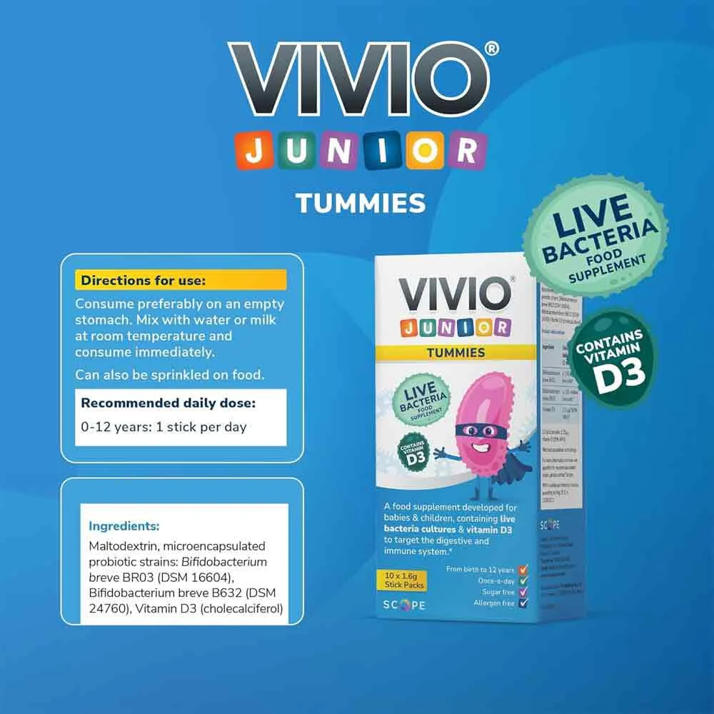 Vivio Junior Tummies Bifibaby Drops - Image 2