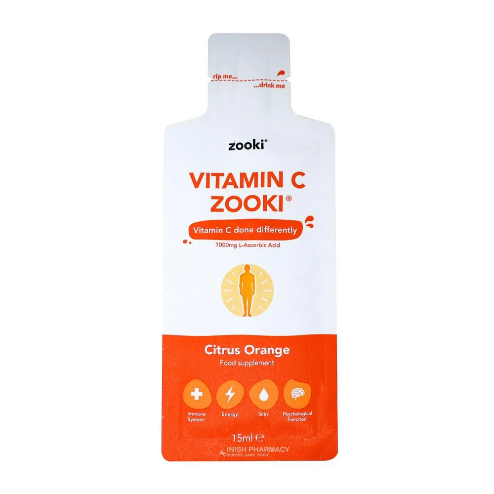 Zooki Vitamin C 1000mg 30 Sachets - Image 3